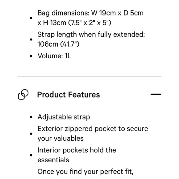 lululemon athletica Black Belt Bag - Picture 3 of 13